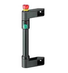 Door handle switch TG-W GR 2Ö x IP65 (2NC/1NO) E-stop+1 push LED (Right)